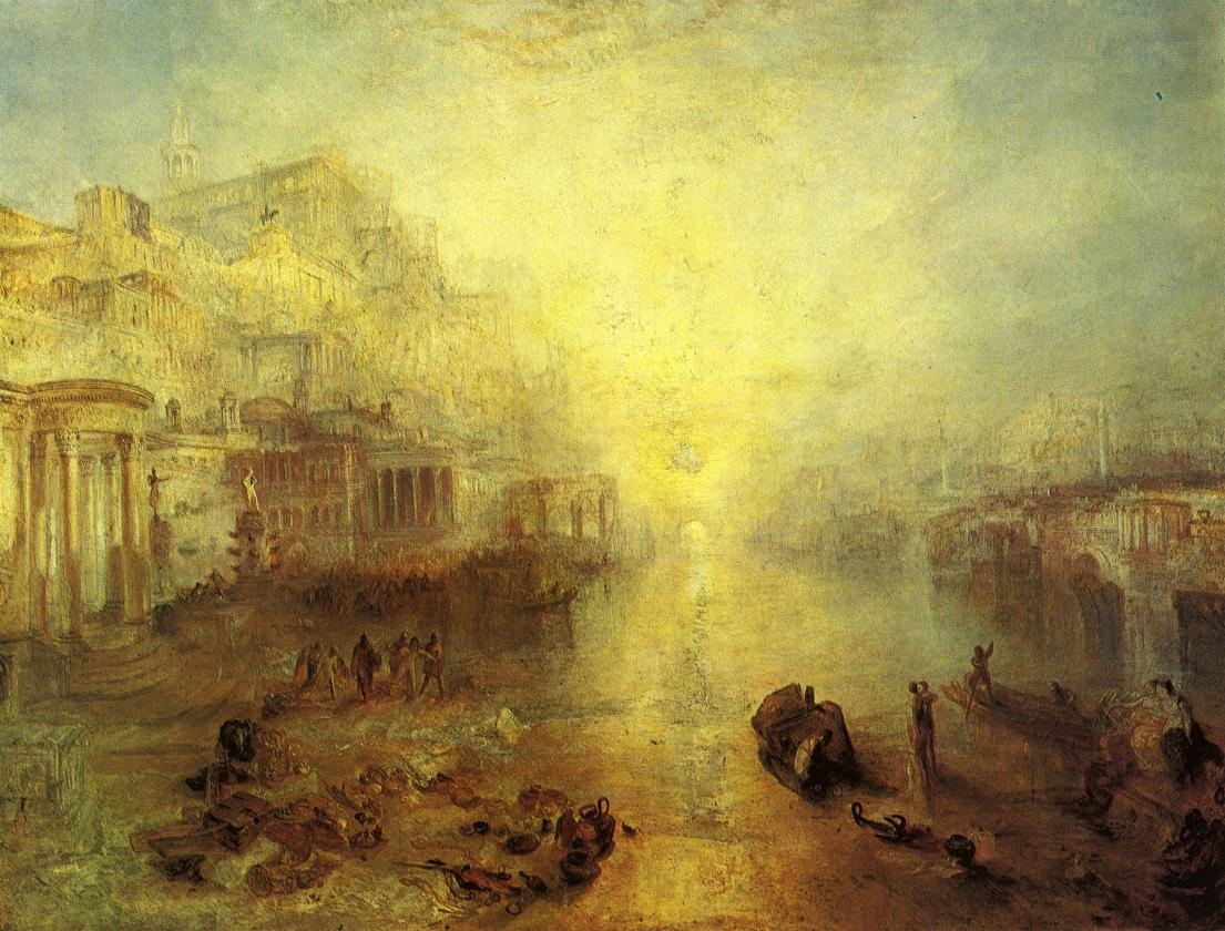 Ancient Italy - Ovid Banished from Rome by J. M. W. Turner